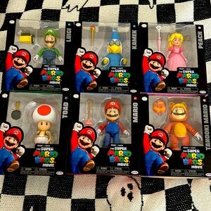🧸Lot of Mario Movie Figures🧸